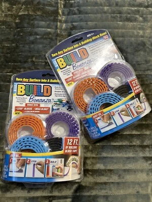 Build Bonanza As Seen on TV Flexible Building Block Base Multi Color NIP - Image 1 of 2