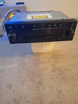 Becker BE4720 Traffic Pro  Autoradio - Schwarz- Ohne  Code!!UNGEPRÜFT!!! - Bild 1 von 4