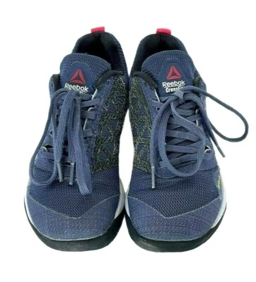 Reebok Crossfit Nano 6 Kevlar Training Shoes Blue Pink AR3301 Womens Size 7.5 - Image 1 of 4