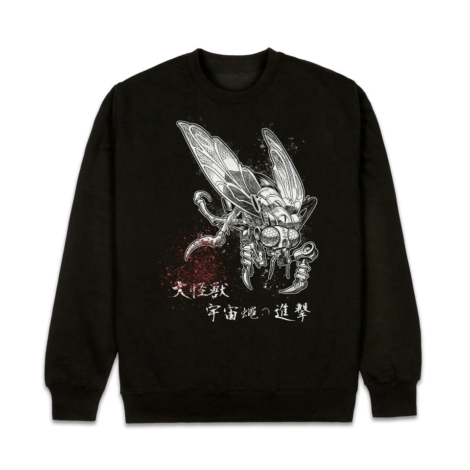 Japanese Robot Sweatshirt Anime Kaiju Sci Fi Printed Mens Womens Jumper Sweater — 第 1/1 张图片