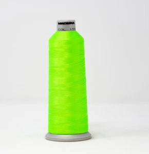 MADEIRA - #1599 - Fluorescent L. Green -Polyneon Embroidery Thread-- 5500 yards - Picture 1 of 1