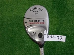 Callaway Big Bertha Heavenwood 20* 3 Hybrid RCH 75 Firm Stiff Graphite 40" - Picture 1 of 5