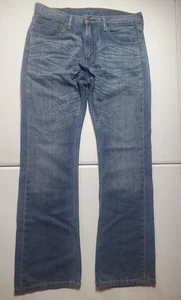 Levis 527 Jeans Herren 34x32 Bootcut Slim Blau Stonewash Western Cowboy - Bild 1 von 6