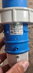 Ceenorm Quick Connect 32A 2P+E 230V Plug IP67 21240 - Picture 1 of 2