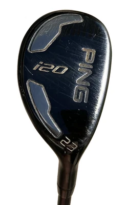 PING i20 23° 4 híbrido para hombre diestro varilla de grafito flexión regular 39,75" usado Foto 1 de 4