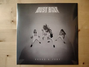 NEU / OVP / Ungespielt: White/Black Marbled Vinyl -  Dust Bolt - Sound & Fury - Bild 1 von 4