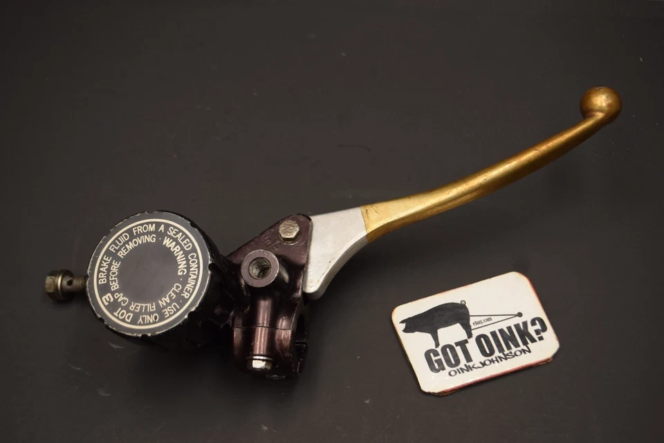 Cilindro maestro delantero Kawasaki 1972-75 H2 Z1900 Z1 900 Early 5/8" diámetro doble disco Foto 1 de 4