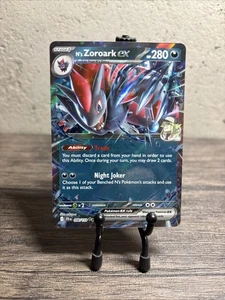 N's Zoroark ex 098/159 Sv09: Journey Together Holo Double Rare - Fast Ship - NM!! - Bild 1 von 8