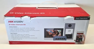HIKVision IP Video Intercom Kit DS-KIS604-S Video-Gegensprechanlage Türstation - Bild 1 von 7