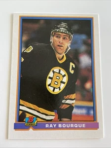 NHL Card - Ray Bourque - Bowman 1991 - Boston - Picture 1 of 2
