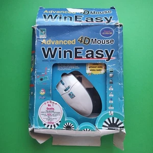 Vintage Computer 4D WinEasy Mouse With Ball Model WWW-5 Advanced 4D Mouse - Picture 1 of 6