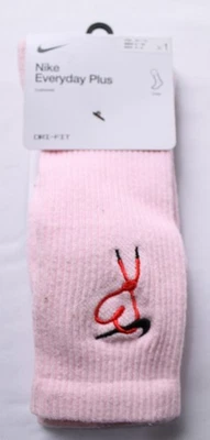 Nike Unisex Everyday Plus Calcetines Acolchados DH3 Rosa Espuma Medianos Nuevos con Etiquetas Foto 1 de 3