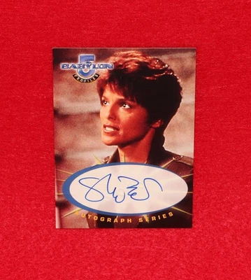 Babylon 5 1999 Profiles A8 Shari Belafonte Autograph Skybox - Image 1 of 3