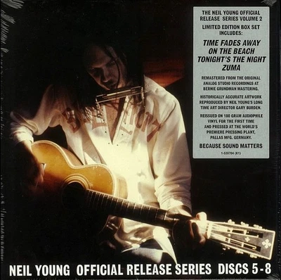 NEIL YOUNG: OFFICIAL RELEASE SERIES 5-8  4LP 180 GRAM VINYL BOX SET [BRAND NEW] - Image 1 of 2