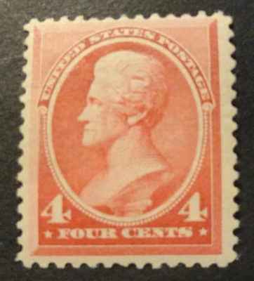 CV SCOTT #215 COMO NUEVO NH 1888 ROSA CARMÍN ANDREW JACKSON $525,00 Foto 1 de 2