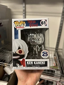 Funko Pop - Tokyo Ghoul - Ken Kaneki #61 - Cromo - Celebrando 25 años - Imagen 1 de 7