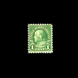 US Stamp Regular Issues Mint OG & H, F/VF S#581  - Picture 1 of 1