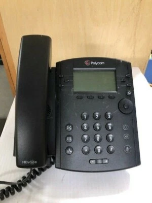 Polycom VVX 310 IP Gigabit Phone 2201-46161-001 VVX310 POE---p14-c - Image 1 of 3