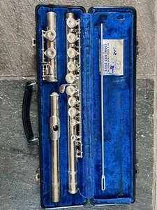 Selmer flute with hard case. Made in USA - Picture 1 of 5
