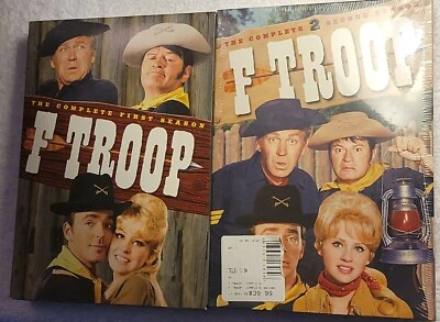 F Troop Season 1 & 2 Complete Series 12 DVD's 1960's Comedy TV Show Special - Image 1 of 2