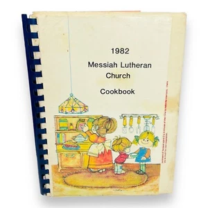 Messiah Lutheran Church Cookbook 1982 Auburn Washington Spiral Paperback Insert - Bild 1 von 11