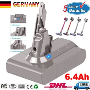 Batteria V7 per Dyson V7 Animal V7 Motorhead Pro V7 Absolute Cord-free SV11 6400mAh - Foto 1 di 15