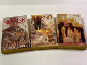 Louise Cooper Lot of 3 Fantasy Paperback Books 1-3 The Indigo Series Vintage - Foto 1 di 11
