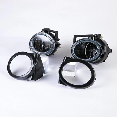 For BMW E46 M3 & ZHP M-Sport E39 M5 CLEAR FOG LIGHT LAMPS — 第 1/3 张图片