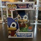 Funko Pop! Vinyl: Sonic the Hedgehog - Ring Scatter Sonic #918 W/ protector