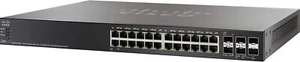 Cisco SG500X-24MPP-K9 24-Port Gigabit PoE+ Switch 10G SFP+ New + Boxed - Picture 1 of 2