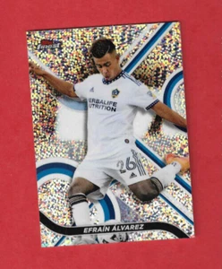 Topps Finest MLS 2022 Major League Soccer Speckle 56 Efraín Alvarez 017/175 - Foto 1 di 3