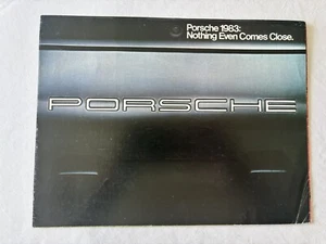 Porsche Audi 1983 folleto de ventas de concesionario 911 928 S 944 4000 5000 - Imagen 1 de 5