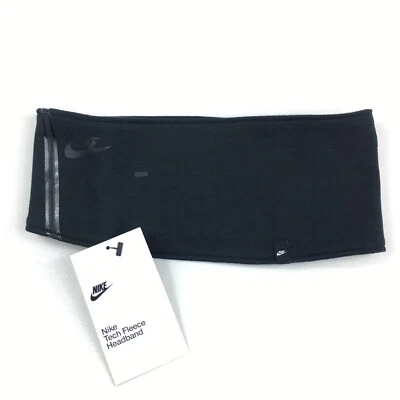 Nike Tech Fleece Black Soccer Outdoor Sport Headband Men/Women One Size - Image 1 of 4