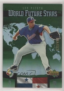2006 Upper Deck Future Stars World Future Stars Green /499 Len Picota #WBC-21