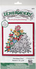 Design Works/Zenbroidery Stamped Embroidery Kit 10'X10'-Christmas Tree