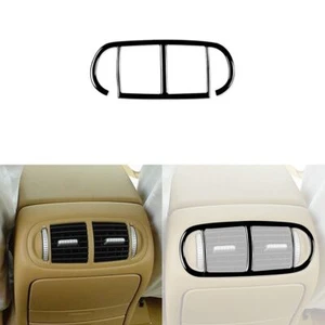 Glossy Piano Black Rear Air Vent Outlet Cover Trim For Porsche Cayenne Sport - Picture 1 of 13
