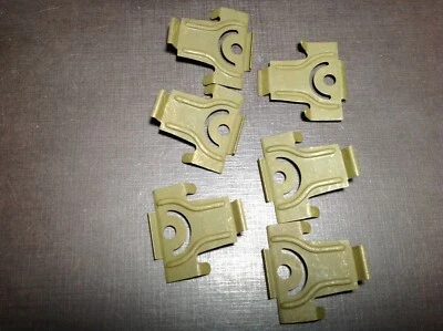 6 piezas NOS clips de parabrisas para Ford Galaxie Fastback 1963 1964 carrocería código 63 Foto 1 de 4