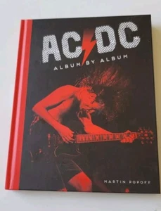 AC/DC ALBUM By ALBUM Martin Popoff ROCK BAND Hardcover Book Photos 1st Edition - Picture 1 of 21