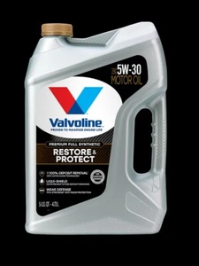 5qt Valvoline Restore & Protect Full Synthetic Motor Oil SAE 5W-30 (BOX OF 3) - Picture 1 of 1