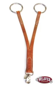Training Fork Breast Collar Attachment Herman Oak Leather by Weaver - Picture 1 of 3