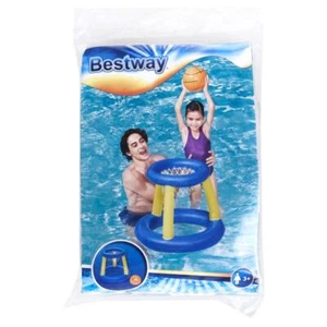 Bestway® 61 x 59cm Inflatable Basketball Hoop & Ball Pool Game UV Resistant - Picture 1 of 7