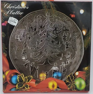 Lot of 4! World Bazaar Christmas Platter 12" ~ Made in Italy ~ New in Box - Picture 1 of 4