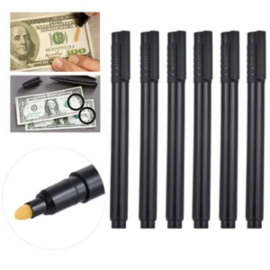 Set of 6 Smart Money Counterfeit Detector Tester Marker Pens for Checking Fake B - Picture 1 of 1