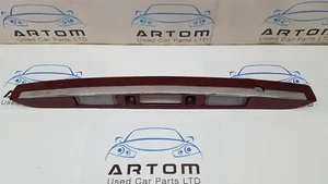 2006 KIA SORENTO MK1 BOOT TAILGATE NUMBER PLATE LIGHT PANEL TRIM IN RED 3X - Picture 1 of 12