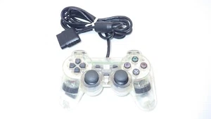 SONY Official DualShock 2 Controller " Clear " Playstation2 PS2 /TESTED 20058 - Picture 1 of 2