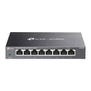 TP-Link DS108G | Omada 8-Port 10/100/1000Mbps Gigabit Unmanaged Desktop Switch - Picture 1 of 5