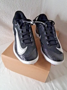 Nike Alpha Huarache Elite 4 Baseball Cleats Black White DJ6521-001 Men's Sz 13 - Picture 1 of 6
