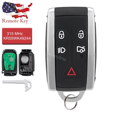 Llavero remoto de entrada sin llave inteligente para Jaguar XF XFR XK XKR 2008 2009 2010 2011 Foto 1 de 4
