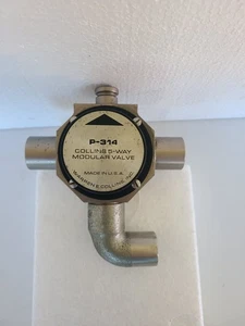 Válvula modular de 5 vías COLLINS P-314, hecha en EE. UU. - Imagen 1 de 10
