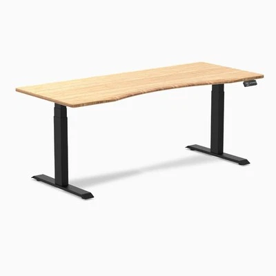 Desky Dual Ergo Edge Sit Stand Desk - image 1 of 4